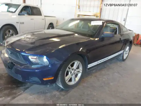2010 Ford Mustang V6/V6 Premium VIN 1ZVBP8AN0A5128107 фото 3