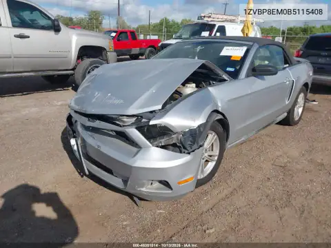 1ZVBP8EM0B5115408 — 2011 Ford Mustang, фото 3 с аукциона IAAI, Боковая часть