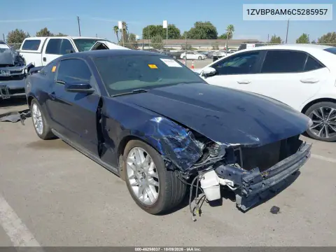 2012 Ford Mustang V6 Premium VIN 1ZVBP8AM6C5285957 фото 2