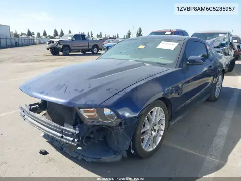 2012 Ford Mustang V6 Premium VIN 1ZVBP8AM6C5285957 фото 3