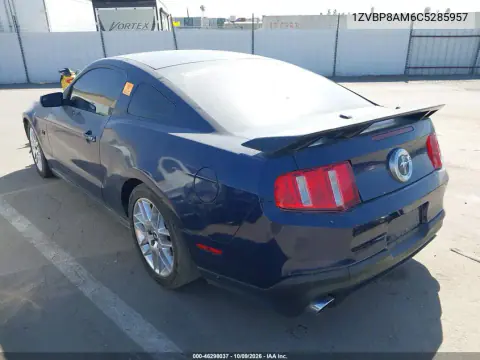2012 Ford Mustang V6 Premium VIN 1ZVBP8AM6C5285957 фото 4