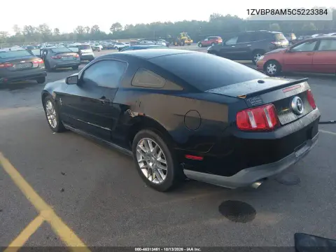 2012 Ford Mustang V6 Premium VIN 1ZVBP8AM5C5223384 фото 4