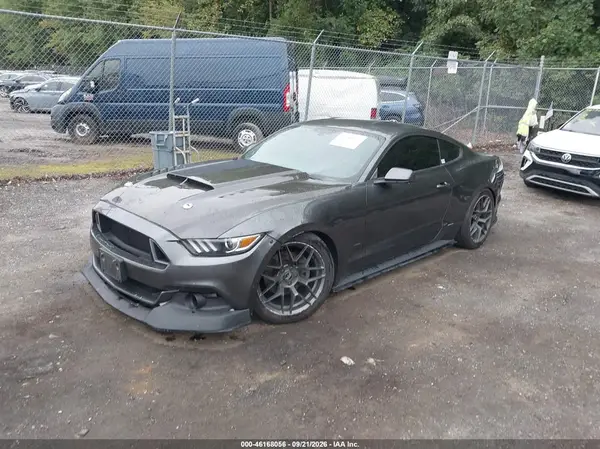 1FA6P8TH3G5219348 — 2016 Ford Mustang, фото 2 с аукциона IAAI, Передняя часть