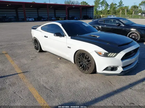 1FA6P8CF1G5321035 — 2016 Ford Mustang, Задняя часть (Rear), фото до ремонта
