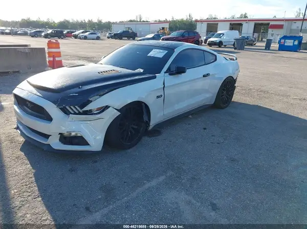 1FA6P8CF1G5321035 — 2016 Ford Mustang, фото 2 с аукциона IAAI, Задняя часть
