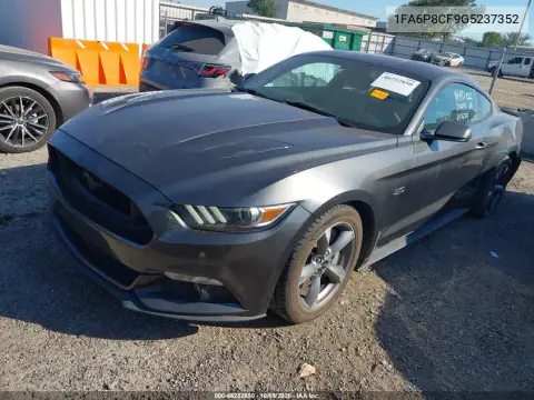2016 Ford Mustang Gt Premium VIN 1FA6P8CF9G5237352 фото 3