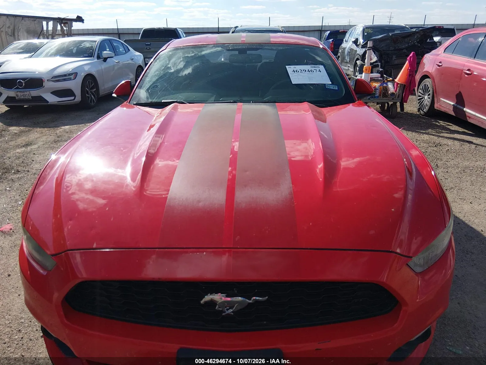 2016 Ford Mustang V6 VIN 1FA6P8AM4G5256375 фото 7