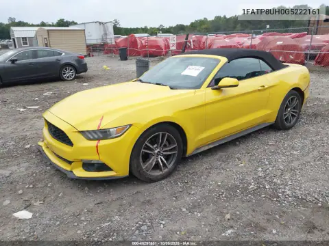 2016 Ford Mustang Ecoboost Premium VIN 1FATP8UH0G5222161 фото 3