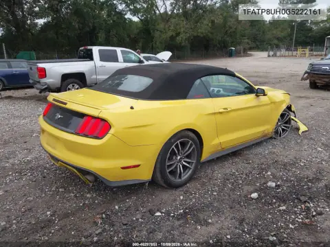 2016 Ford Mustang Ecoboost Premium VIN 1FATP8UH0G5222161 фото 5