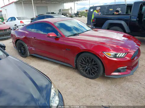 1FA6P8CF7G5225460 — 2016 Ford Mustang, Левый бок, фото до ремонта