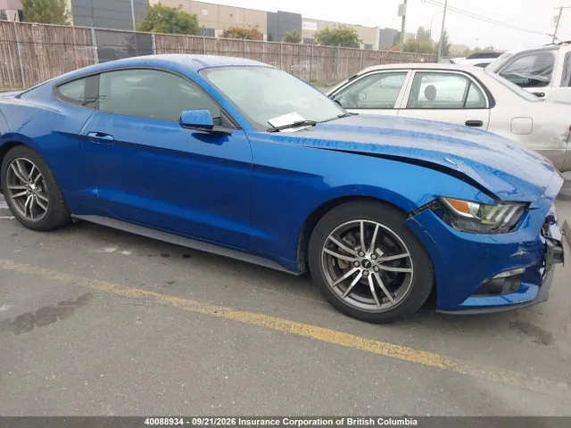 2017 Ford Mustang VIN 1FA6P8TH9H5216102 фото 1