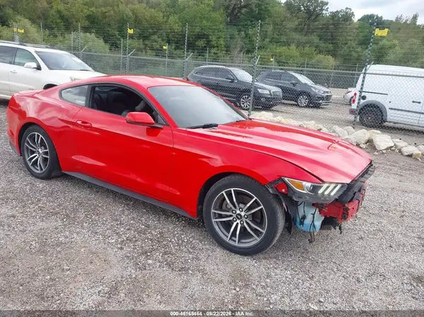 1FA6P8TH5H5245547 — 2017 Ford Mustang, Передняя часть (Front End), фото до ремонта
