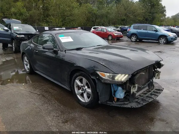 1FA6P8AM9H5302543 — 2017 Ford Mustang, Передняя часть (Front End), фото до ремонта