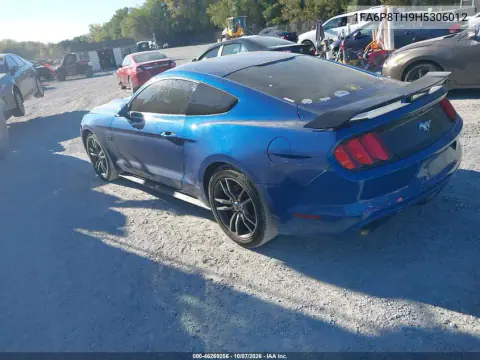 2017 Ford Mustang Ecoboost VIN 1FA6P8TH9H5306012 фото 4