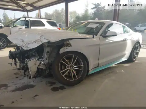 1FA6P8TH4H5278121 — 2017 Ford Mustang, фото 3 с аукциона IAAI, Повреждения со всех сторон