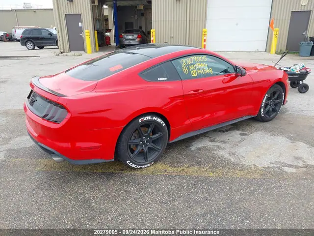 1FA6P8TH3J5141368 — 2018 Ford Mustang, фото 4 с аукциона IAAI 29.09.2026, Подтопление