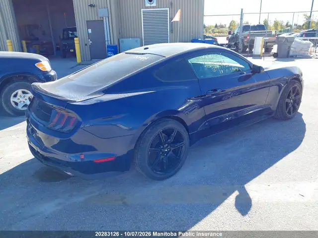 1FA6P8TH9J5157722 — 2018 Ford Mustang, фото 4 с аукциона IAAI 14.10.2026, Задняя часть