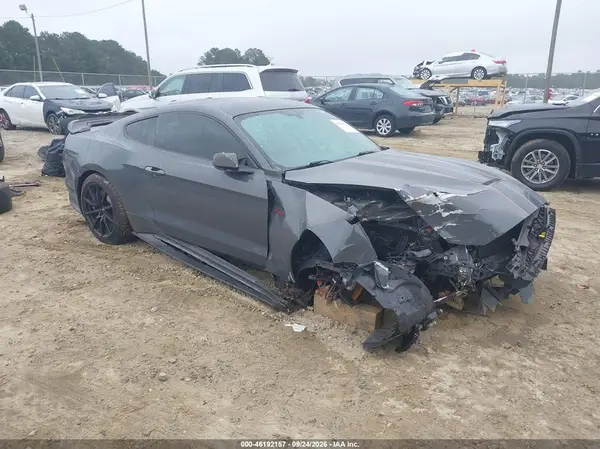 1FA6P8JZ3J5501671 — 2018 Ford Mustang, Передняя часть (Front End), фото до ремонта