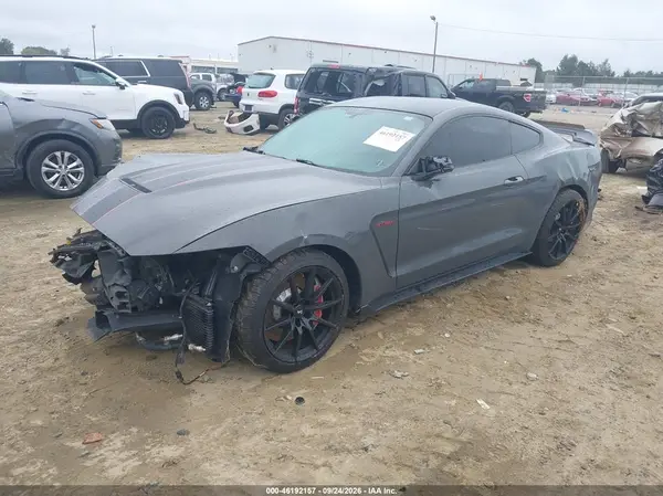 1FA6P8JZ3J5501671 — 2018 Ford Mustang, фото 2 с аукциона IAAI, Передняя часть