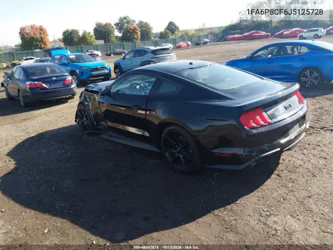 1FA6P8CF6J5125728 — 2018 Ford Mustang, фото 4 с аукциона IAAI, Передняя часть