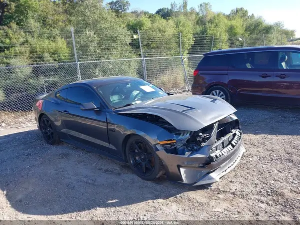 1FA6P8CF5K5141212 — 2019 Ford Mustang, Передняя часть (Front End), фото до ремонта