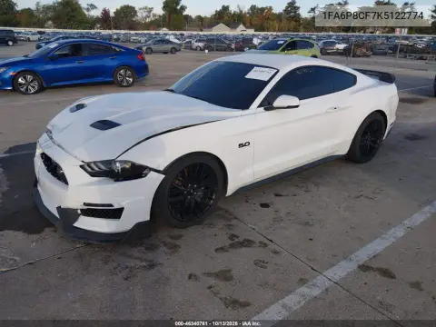 2019 Ford Mustang Gt Premium VIN 1FA6P8CF7K5122774 фото 3
