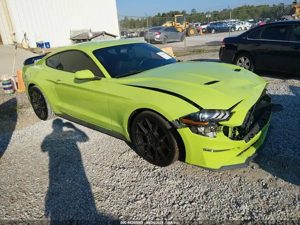1FA6P8TH4L5100377 — 2020 Ford Mustang, Передняя часть (Front End), фото до ремонта