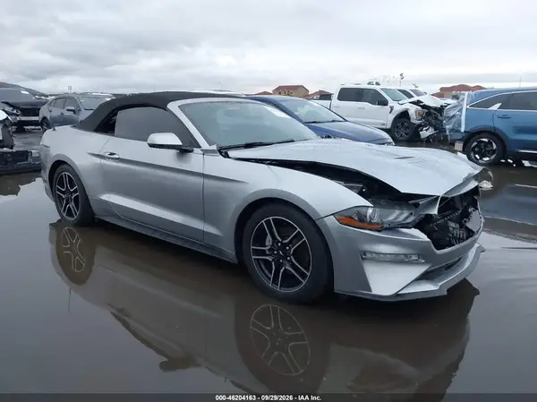 1FATP8UH0L5112317 — 2020 Ford Mustang, Передняя часть (Front End), фото до ремонта