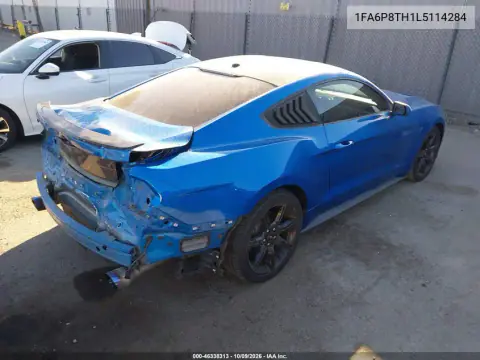 2020 Ford Mustang Ecoboost Fastback VIN 1FA6P8TH1L5114284 фото 5