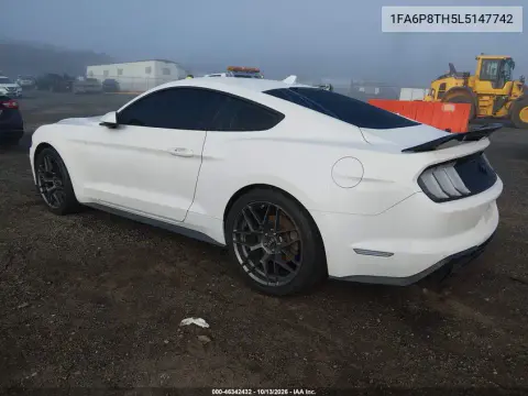 2020 Ford Mustang Ecoboost Premium Fastback VIN 1FA6P8TH5L5147742 фото 4