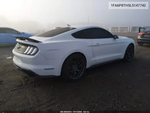 2020 Ford Mustang Ecoboost Premium Fastback VIN 1FA6P8TH5L5147742 фото 5