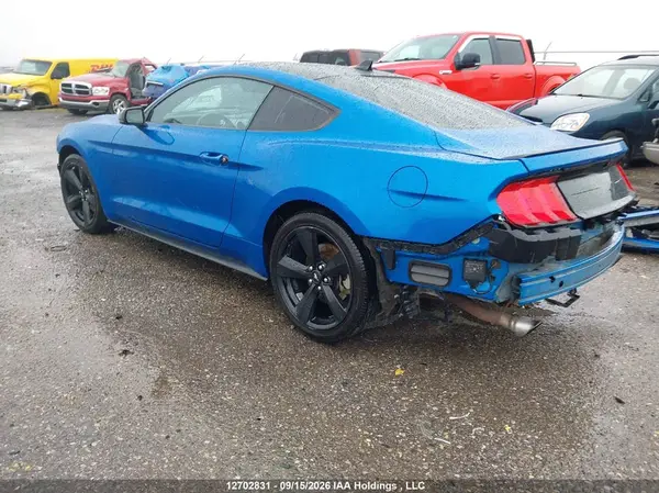 1FA6P8TH9M5117399 — 2021 Ford Mustang, фото 3 с аукциона IAAI 14.10.2026, Передняя часть