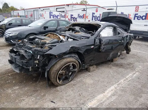 1FA6P8CF4M5139244 — 2021 Ford Mustang, фото 2 с аукциона IAAI, Повреждения со всех сторон