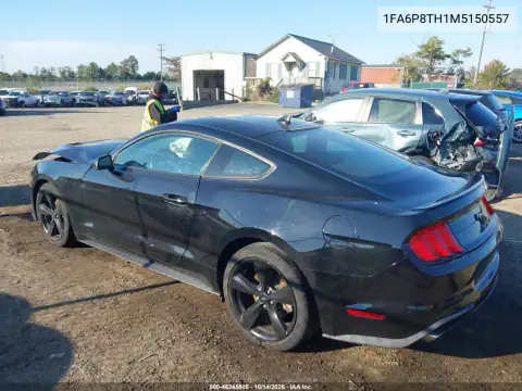1FA6P8TH1M5150557 — 2021 Ford Mustang, фото 4 с аукциона IAAI, Передняя часть