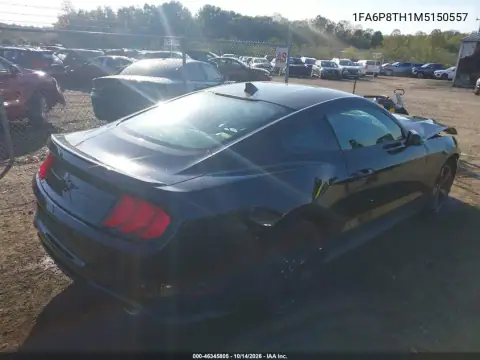 1FA6P8TH1M5150557 — 2021 Ford Mustang, фото 5 с аукциона IAAI, Передняя часть