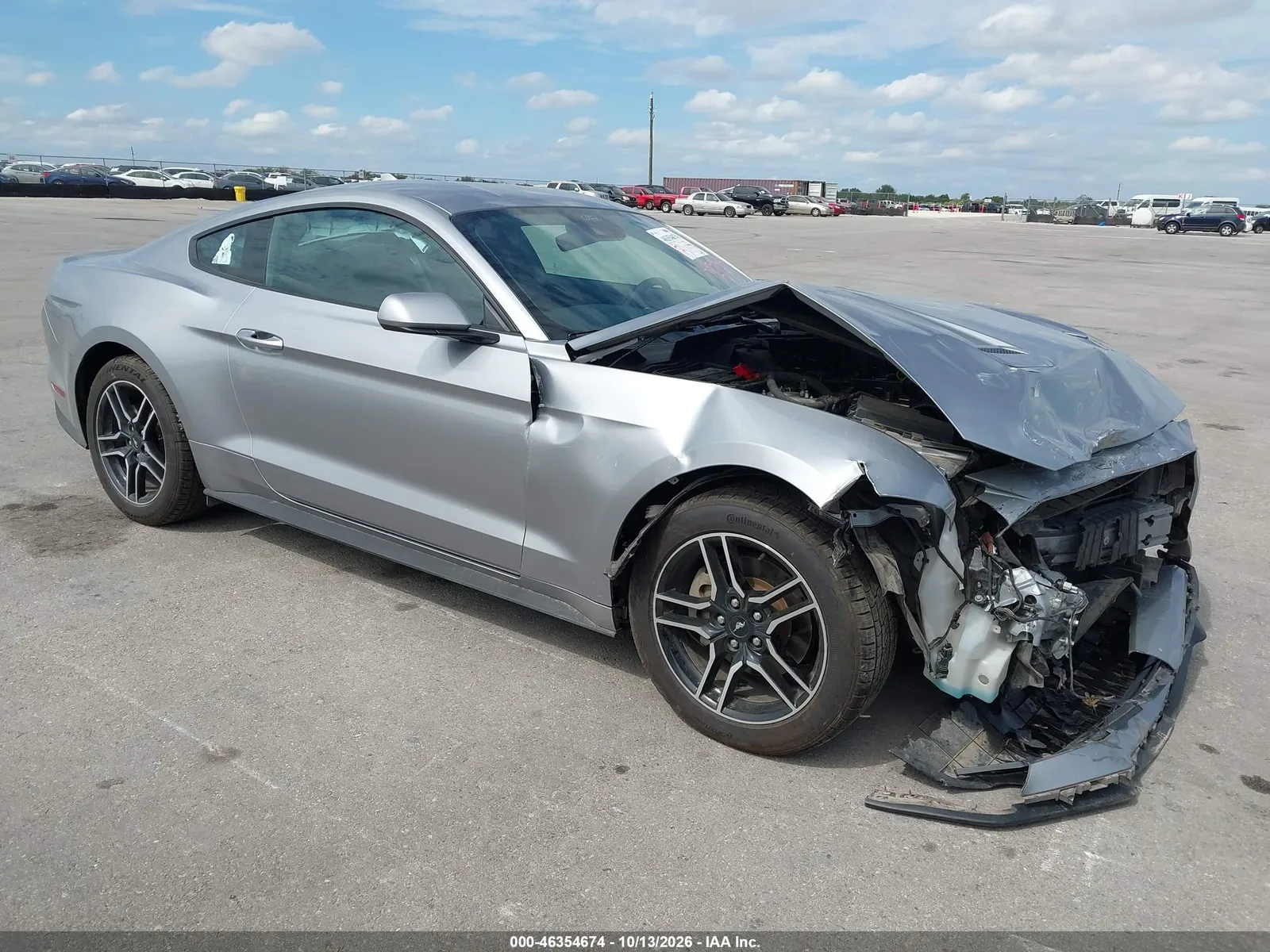 2021 Ford Mustang Ecoboost Fastback VIN 1FA6P8TH2M5135064 фото 1