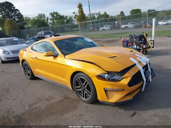 1FA6P8TH3N5149072 — 2022 Ford Mustang, Передняя часть (Front End), фото до ремонта