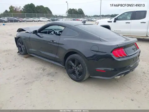 2022 Ford Mustang Gt Premium Fastback VIN 1FA6P8CF0N5149013 фото 3