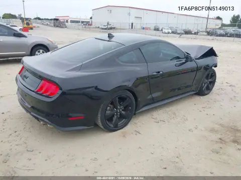 2022 Ford Mustang Gt Premium Fastback VIN 1FA6P8CF0N5149013 фото 4