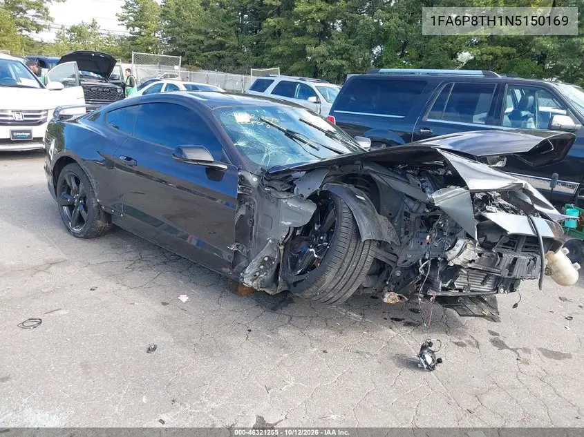 2022 Ford Mustang Ecoboost Premium Fastback VIN 1FA6P8TH1N5150169 фото 1