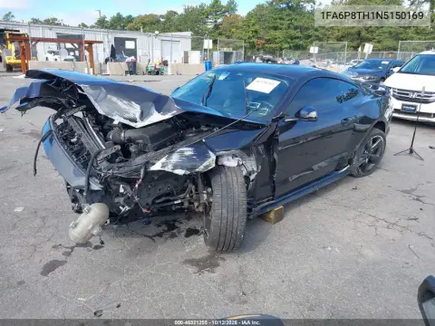 2022 Ford Mustang Ecoboost Premium Fastback VIN 1FA6P8TH1N5150169 фото 2