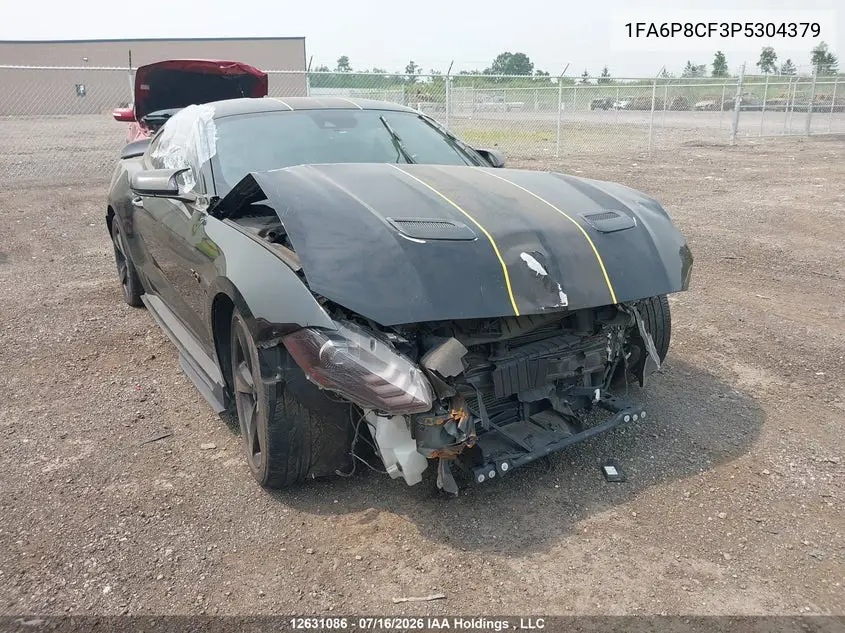 2023 Ford Mustang Gt VIN 1FA6P8CF3P5304379 фото 1