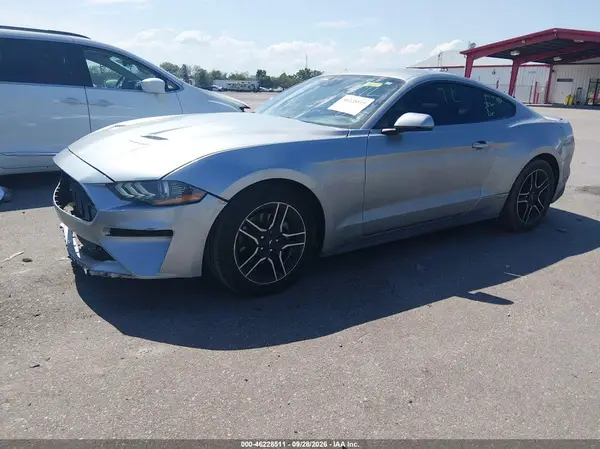 1FA6P8TH4P5105651 — 2023 Ford Mustang, фото 2 с аукциона IAAI, Передняя часть