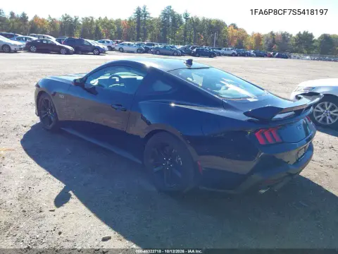 2025 Ford Mustang Gt Fastback VIN 1FA6P8CF7S5418197 фото 4