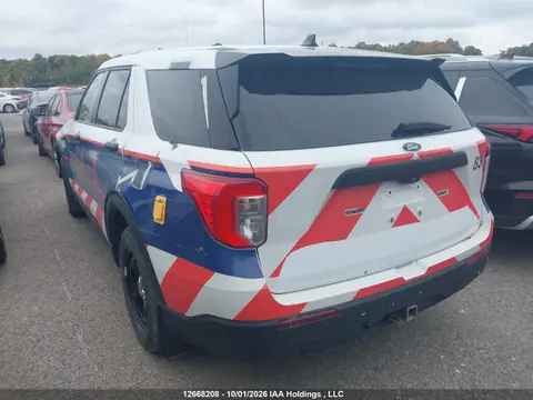 2020 Ford Police Interceptor Utility VIN 1FM5K8AB0LGC53258 фото 3