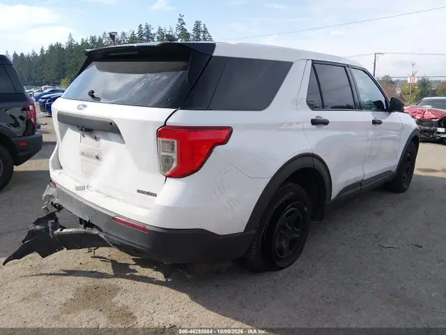 1FM5K8AB5LGA18600 — 2020 Ford Police Interceptor Utility, фото 4 с аукциона IAAI 14.10.2026, Передняя и задняя части