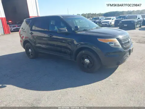 1FM5K8AR7FGC29847 — 2015 Ford Police, Естественный износ, фото до ремонта
