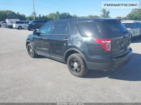 2015 Ford Utility Police Interceptor VIN 1FM5K8AR7FGC29847 фото 4