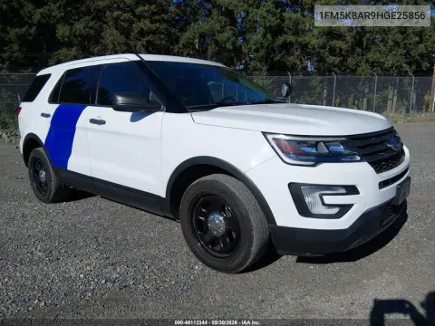 1FM5K8AR9HGE25856 — 2017 Ford Police, Естественный износ, фото до ремонта