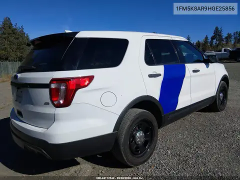 2017 Ford Utility Police Interceptor VIN 1FM5K8AR9HGE25856 фото 5
